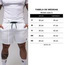 SHORTS TACTEL DRAGON - OFF WHITE