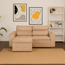 Sofá Retrátil/Reclinável 3 Lugares Isabela  Allflex