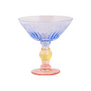 Taça para Sobremesa Vidro Azul / Âmbar / Rosa Linha Sintonia 220ml