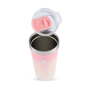 Copo Texturizado Com Tampa Pink Mesa Sunset Gloss | 473ml
