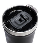 Copo Texturizado Com Tampa Black Gloss | 473ml