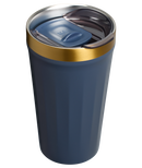 Copo Texturizado Com Tampa Twilight Gold | 473ml