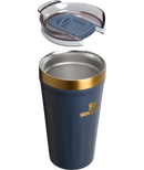 Copo Texturizado Com Tampa Twilight Gold | 473ml