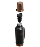 Garrafa Térmica Mate System Messi Black Stanley | 1.2L