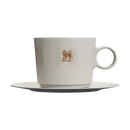 Caneca Daybreak Cappuccino com Pires Ash Bronze | 192ML