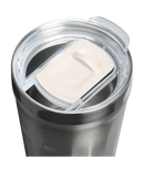 Copo Texturizado Com Tampa Stainless Steel | 473ml