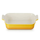 Kit Travessa Retangular Nectar 32cm + 4 Pratos Rasos 22cm Néctar Le Creuset