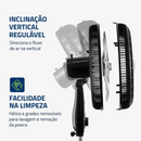 Ventilador de Coluna Mondial VTX-50C 50cm 8 Pás