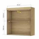 Armario Aéreo Micro 1 Porta Basculante 80 Cm MDF Marquesa Nesher