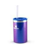Can Cooler com canudo Stanley Sapphire Shimmer | 296ML