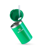 Can Cooler com canudo Stanley Clover Shimmer | 296ML