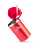 Can Cooler com canudo Stanley Apple Shimmer | 296ML
