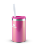 Can Cooler com canudo Stanley Dazzle Pink Shimmer | 296ML