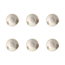 Jogo 6 Mini Bowls Cerâmica Les Figues 150ml 15,5cm Scalla