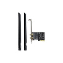 Placa de Rede PCI Express Wireless 300Mbps KNUP KP-T119 OEM – Adaptador WiFi para PC com Antena