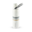Garrafa Térmica Aerolight Fast Flow Varsity Cream Ash Stripes | 710ml