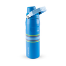 Garrafa Térmica Aerolight Fast Flow Varsity Azure Stripes | 710ml