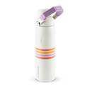 Garrafa Térmica Aerolight Fast Flow Varsity Cream Lilac Stripes | 710ml