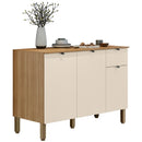 Balcão de Cozinha 3 Portas 1 Gaveta 120cm MDF Vert Plus Kits Paraná