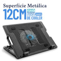 Base De Notebook Com Cooler Multilaser AC166 com 3 Ventoinhas