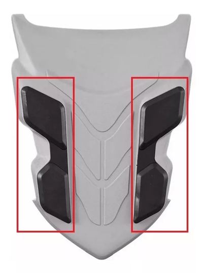 Protetor Borracha Rabeta Coxim Bros150 Bros160 Xre190 Xre300