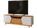 Bancada Para Tv Até 75" Ripado 180cm Helo DJ Móveis