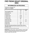 Pré-Treino Beast Original 300g