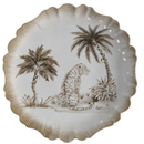 Jogo 6 Pratos de Sobremesa Cerâmica Savana 20cm Maison Blanche