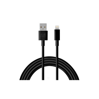 CABO LIGHTNING 1,2MT PRETO (IPHONE)