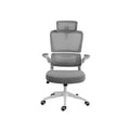 CADEIRA PRESIDENTE ESCRITÓRIO GIRATÓRIA FOX OFFICE Z411 CINZA