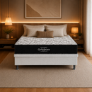 Cama Box Casal Airteh D45 (Colchão + Base) 138x188cm  Ortobom