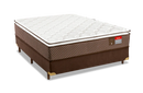 Cama Box Casal (Colchão + Base) Molas Ensacadas Pillow Top Executive 188x138cm Reconflex