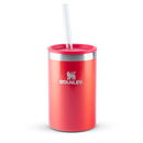 Can Cooler com canudo Stanley Apple Shimmer | 296ML