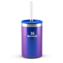 Can Cooler com canudo Stanley Sapphire Shimmer | 296ML