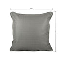 Almofada Linho 52X52 Estampa Mini Xadrez Verde Com Cordão