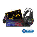 Kit Gamer RGB BRX CB-G059 - Teclado, Mouse, Headset e Mousepad RGB