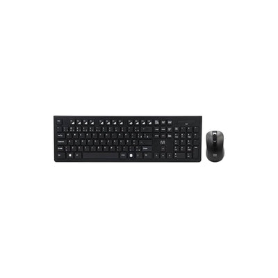 COMBO SEM FIO CS400 USB 3 BOT 1200DPI SLIM COMPACTO SILENCIOSO PT