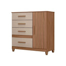 Cômoda 4 Gavetas 1 Porta Vênus Moval