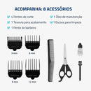 Máquina de Cortar Cabelo  CR-02 4 Pentes Mondial
