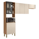 Cozinha Compacta 3 Peças 6 Potas MDF Vert Plus Kit's Paraná