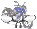 Par Retrovisor Gs 650 F800 Bmw Fixo Rosca Haste Longa G76