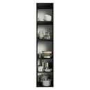 Paneleiro 40 cm 2 Portas Suspenso Preto Nice Madesa