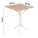 Mesa Para Cozinha 68x68 4 Lugares Ciplafe