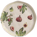 Sousplat Cerâmica 34,5cm Les Figues Scalla