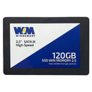 SSD Win Memory 120GB, SATA 3, 540MB/s, Preto - Swr120g