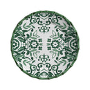 Jogo 4 Pratos Rasos Cerâmica Dolce Verde 27,5cm Maison Blanche