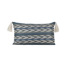 Almofada Linho 35X58 Ikat Verde Tassel