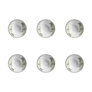 Jogo 6 Mini Bowls Cerâmica Eden 150ml 15,5cm Scalla