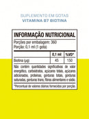 Vitamina B7 Biotina – Gotas 30ml