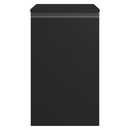 Balcão de Cozinha 40 cm 1 Porta Suspenso Preto Nice Madesa